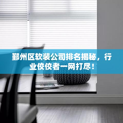 鄞州區(qū)軟裝公司排名揭秘，行業(yè)佼佼者一網(wǎng)打盡！