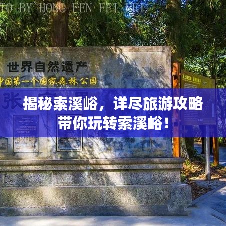 揭秘索溪峪，詳盡旅游攻略帶你玩轉(zhuǎn)索溪峪！