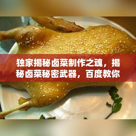 獨(dú)家揭秘鹵菜制作之魂，揭秘鹵菜秘密武器，百度教你鹵菜鹵制秘訣！