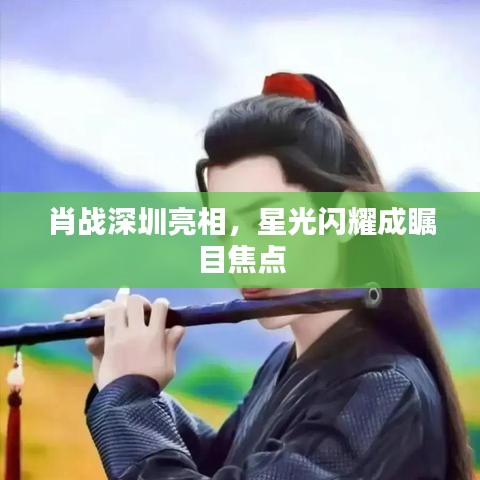 肖戰(zhàn)深圳亮相，星光閃耀成矚目焦點