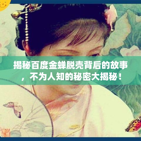 揭秘百度金蟬脫殼背后的故事，不為人知的秘密大揭秘！
