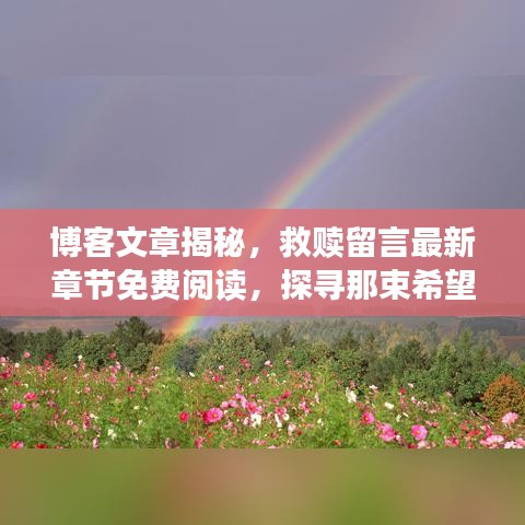 博客文章揭秘，救贖留言最新章節(jié)免費(fèi)閱讀，探尋那束希望之光