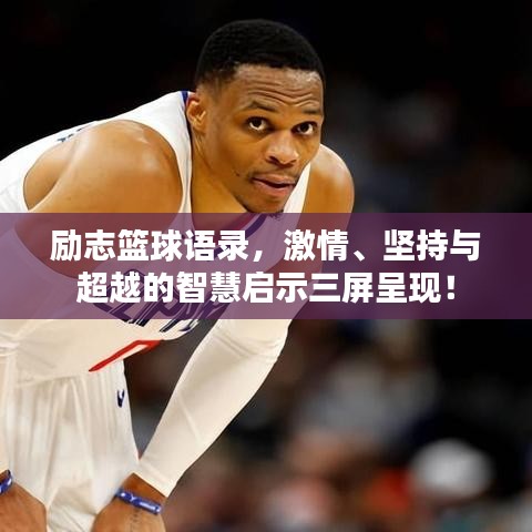 勵志籃球語錄，激情、堅持與超越的智慧啟示三屏呈現(xiàn)！