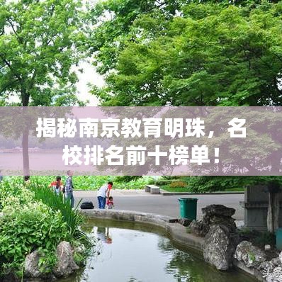 揭秘南京教育明珠，名校排名前十榜單！