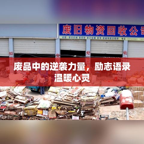 廢品中的逆襲力量，勵志語錄溫暖心靈