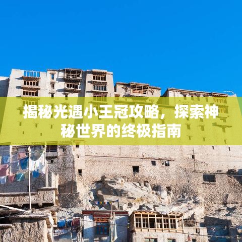 揭秘光遇小王冠攻略，探索神秘世界的終極指南
