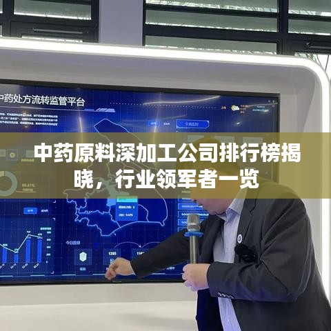 中藥原料深加工公司排行榜揭曉，行業(yè)領(lǐng)軍者一覽