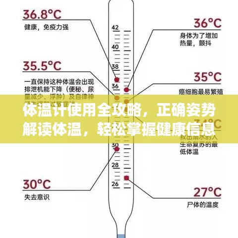 體溫計使用全攻略，正確姿勢解讀體溫，輕松掌握健康信息！